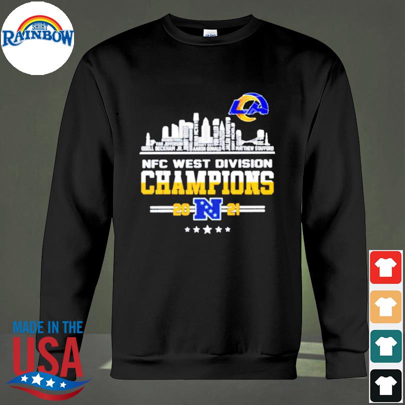 Los Angeles Rams 2021 2022 NFC West Division Champions T-Shirt, hoodie,  sweater, long sleeve and tank top