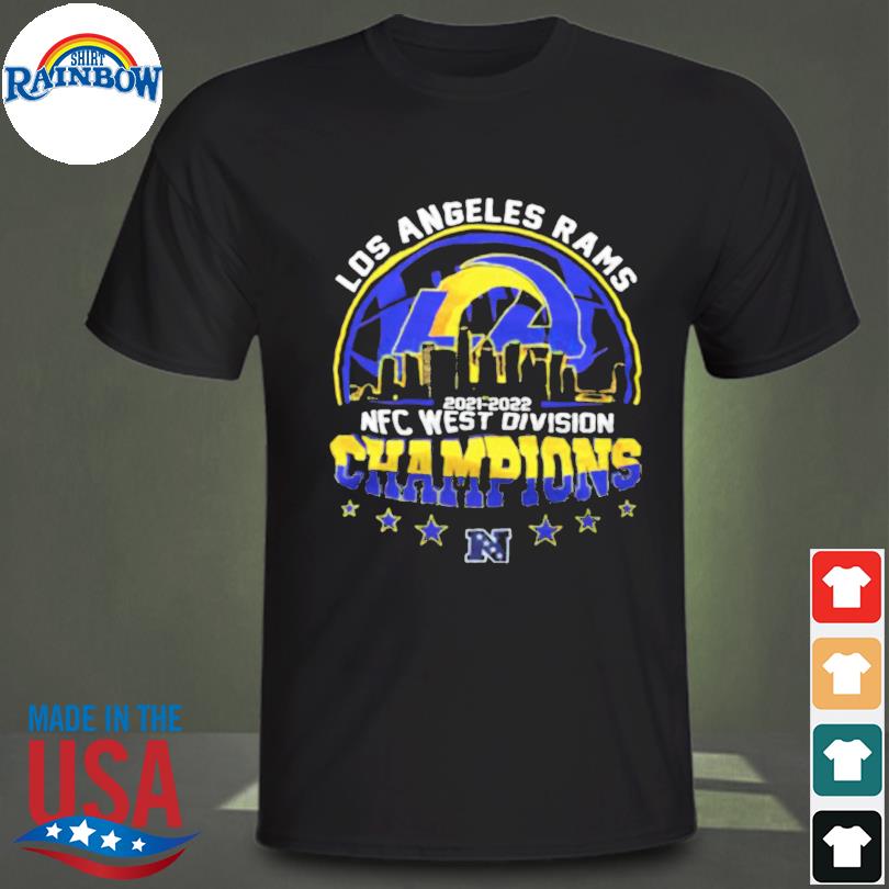 Los Angeles Rams 2022 NFC West Division Champions Shirt ⋆ Vuccie