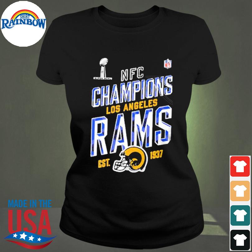 Los Angeles Rams AFC Champions Super Bowl Est 1937 T-Shirt - REVER