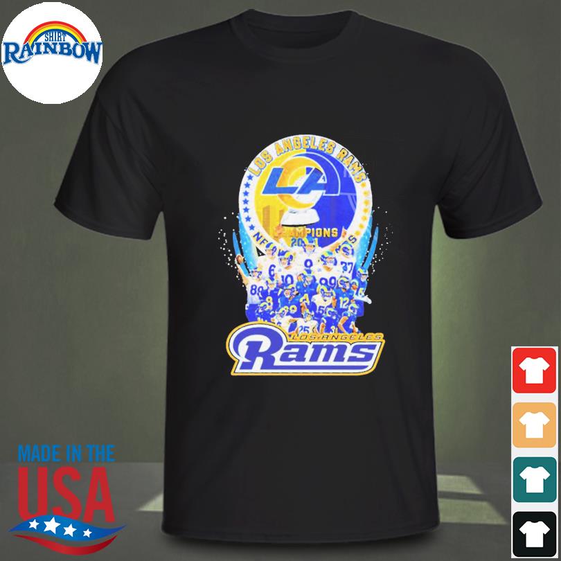 Rams 2021 nfc west division champions shirt, hoodie, sweater, long sleeve  and tank top