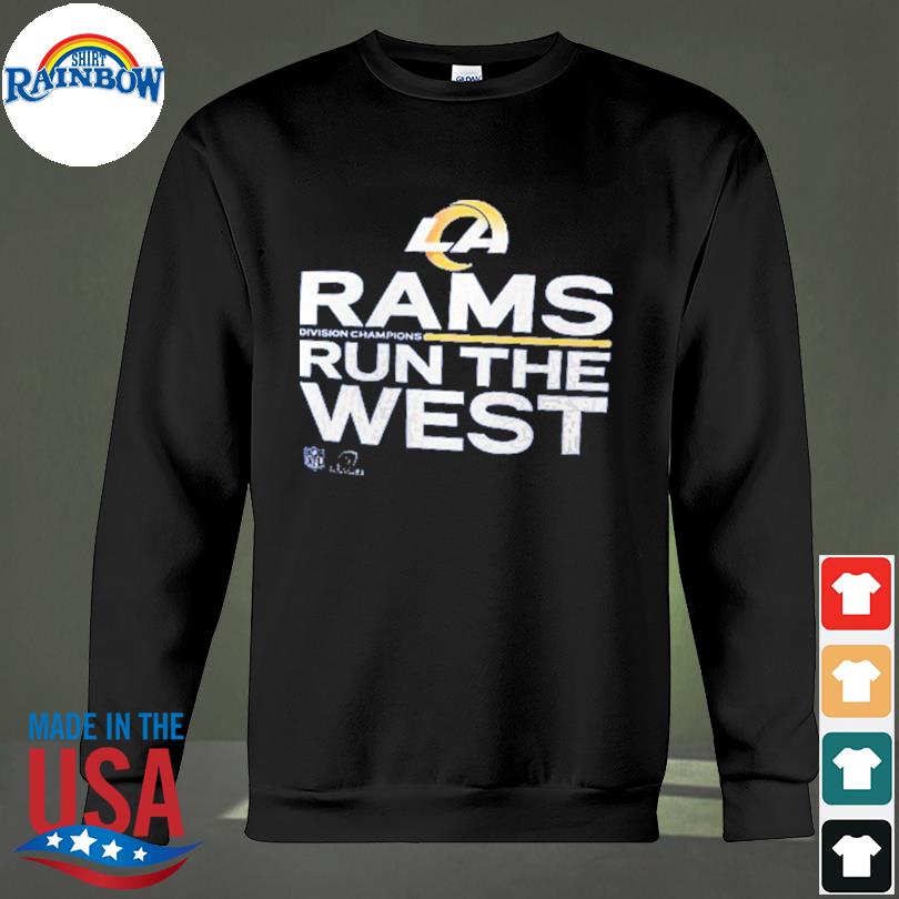 Los Angeles Rams Division Champions Run The West T-shirt, hoodie