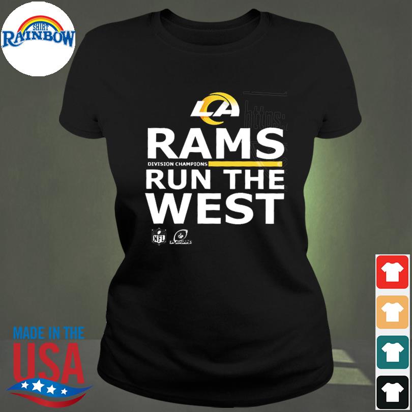 Los Angeles Rams champions 2021 NFC west champs logo T-shirt, hoodie,  sweater, long sleeve and tank top