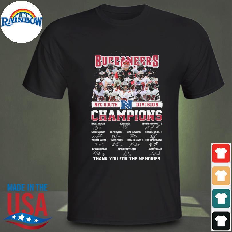 NFC South Champions 2021 Tampa Bay Buccaneers Unisex T-Shirt