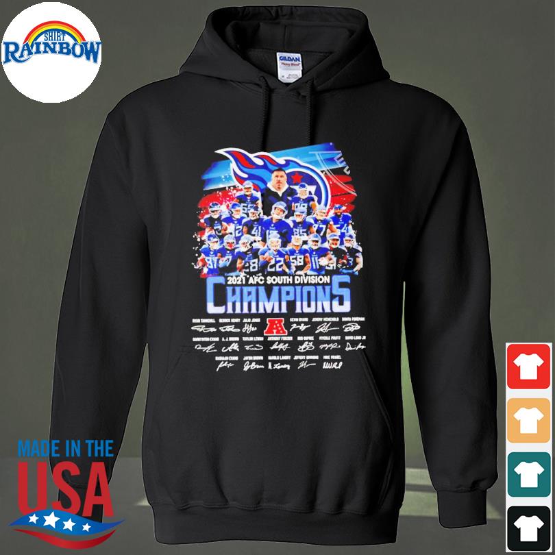 Official Tennessee Titans AFC South Division Champions 2021 Shirt, hoodie,  sweater, long sleeve and tank top