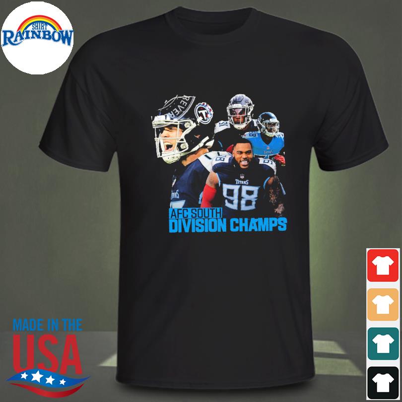 Titans No 1 Seed AFC South Davision Champions Super Bowl T-Shirt - REVER  LAVIE