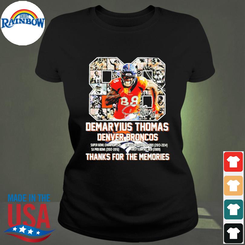 Von Miller Wearing Demaryius Thomas Dreamathon Shirt, hoodie