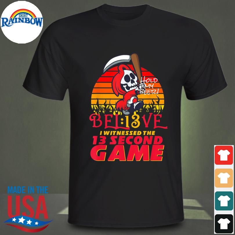 Chiefs Mahomes 13 Seconds Grim Reaper Don’t Fear The Shirt