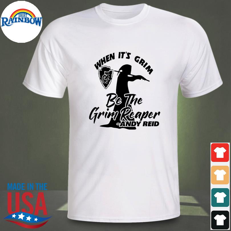 Chiefs grim reaper When It‘s Grim be the Grim Reaper Patrick Mahomes KC  Shirt