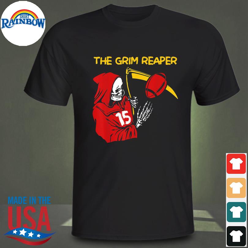 When it's grim be the grim reaper football Kansas City 2022 T-shirt,  hoodie, sweater, long sleeve and tank top