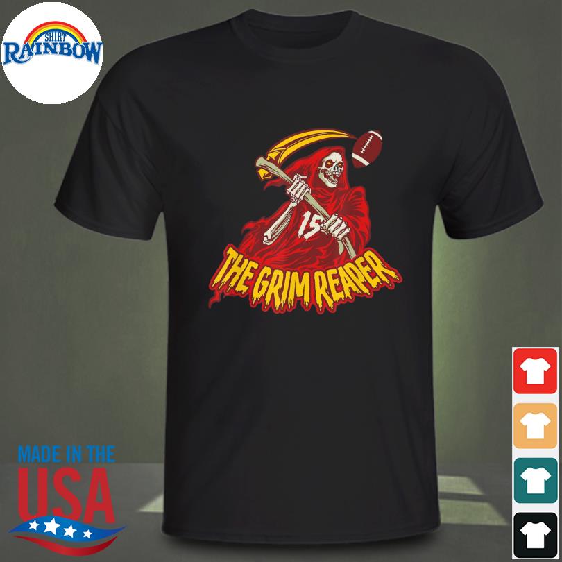 Best When it's grim be the grim reaper Kansas City Chiefs shirt