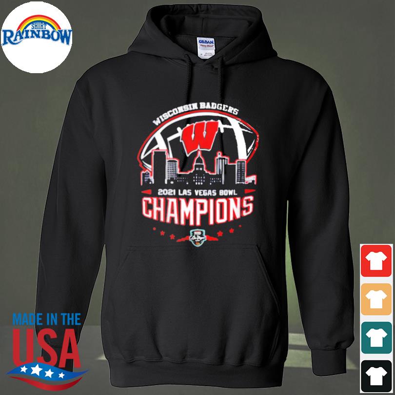 Wisconsin Football Champions 2021 2022 Las Vegas Bowl T-Shirt - REVER LAVIE