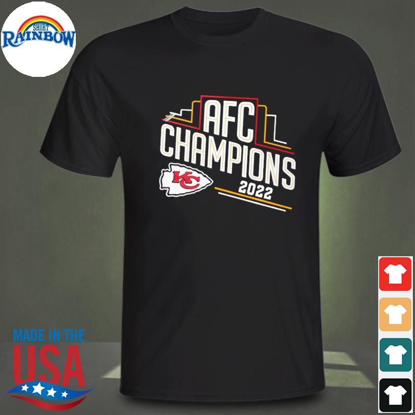 2022 AFC Conference Championship Kansas City Chiefs T-Shirt - REVER LAVIE