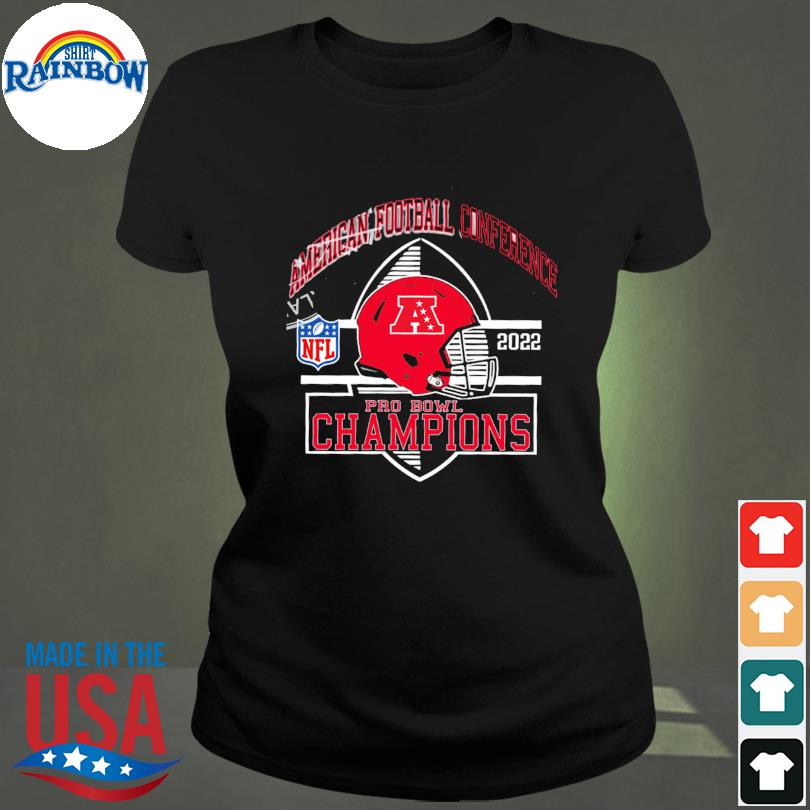 American Football Conference AFC Champions 2022 Pro Bowl T-Shirt - REVER  LAVIE