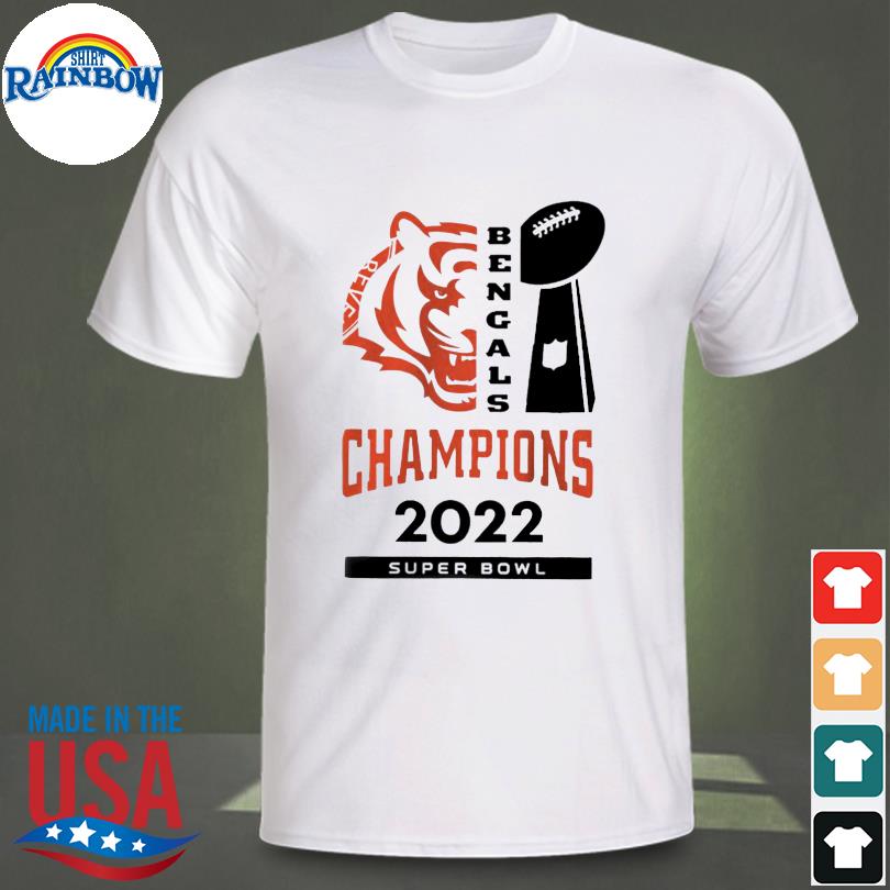 Bengal Tiger Champions 2022 Super Bowl shirt, hoodie, sweater, long sleeve  and tank top