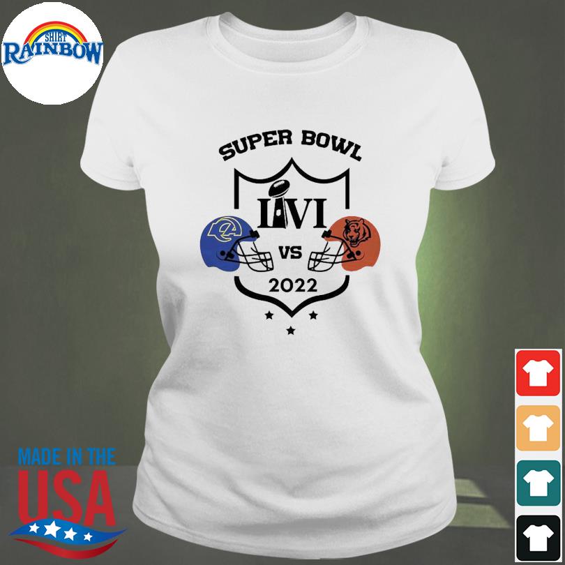 Super Bowl 2022 Rams Vs Bengals New Design T-Shirt