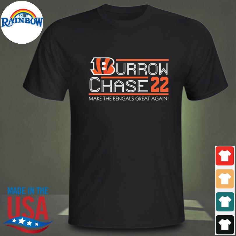 Burrow Chase 22 Cincinnati Bengals Super Bowl Champions 2022 Shirt, hoodie,  sweater, long sleeve and tank top