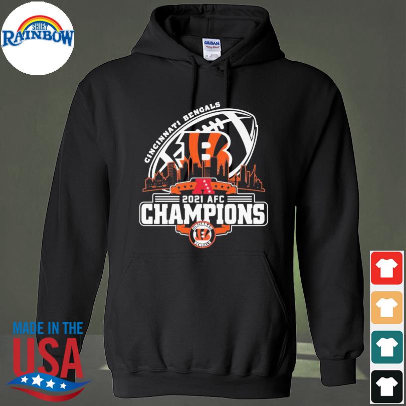 Cincinnati Bengals 2021 AFC Champions new shirt, hoodie, sweater, long  sleeve and tank top