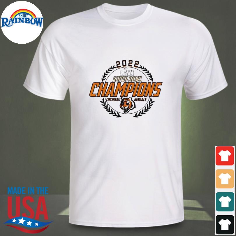 Cincinnati bengals 2022 nfl super bowl champions shirt, hoodie