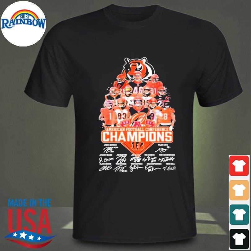 Cincinnati Bengals American Football Conference Champions Signature shirt