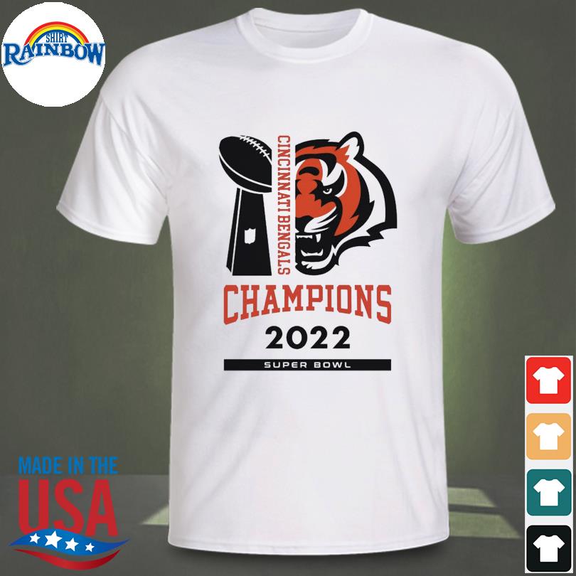 Cincinnati Bengals 2021 AFC Champions Shirt - Trends Bedding