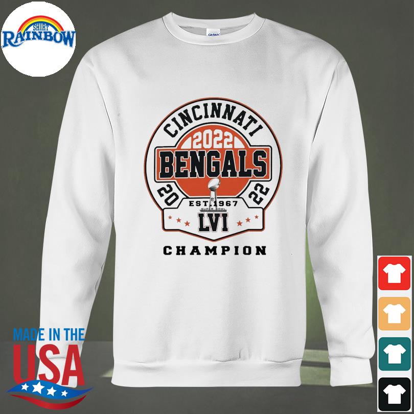 Super Bowl 2022 Cincinnati Bengals est 1967 T-shirt, hoodie, sweater, long  sleeve and tank top