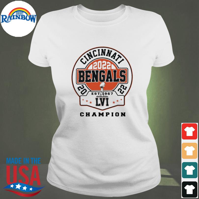 Cincinnati Bengals Super Bowl 56 LVI Champions City shirt, hoodie, sweater,  long sleeve and tank top