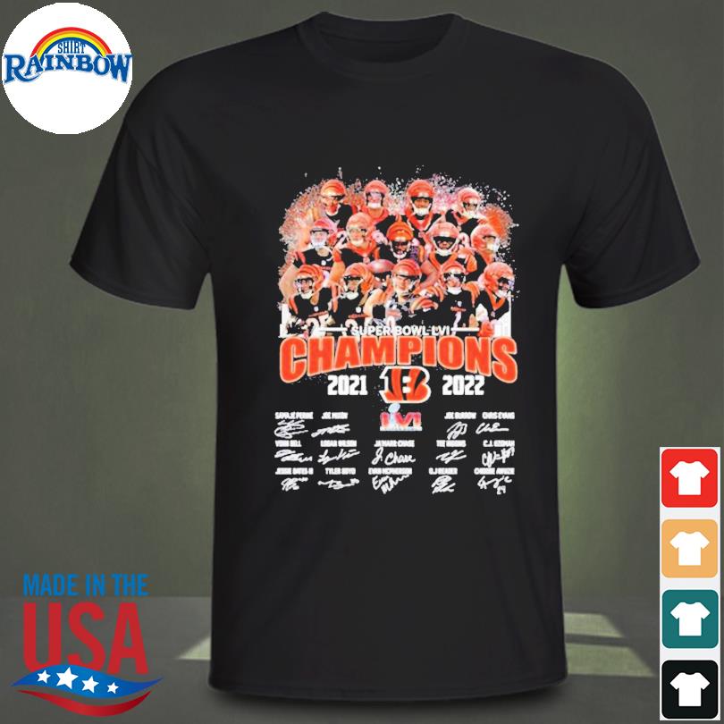 2022 Cincinnati Bengals super bowl lvi Champions shirt, hoodie, sweatshirt  and tank top