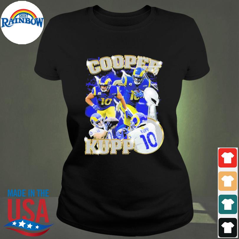 Cooper Kupp 10 MVP Los Angeles Rams Champ Super Bowl LVI Shirt,Sweater,  Hoodie, And Long Sleeved, Ladies, Tank Top