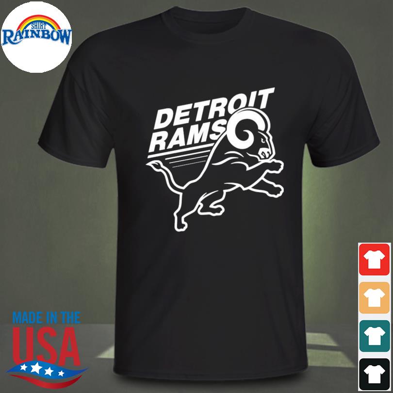 Detroit Rams Logo T-Shirt