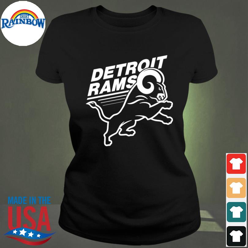 Detroit rams logo 2022 shirt, hoodie, sweater, long sleeve and tank top