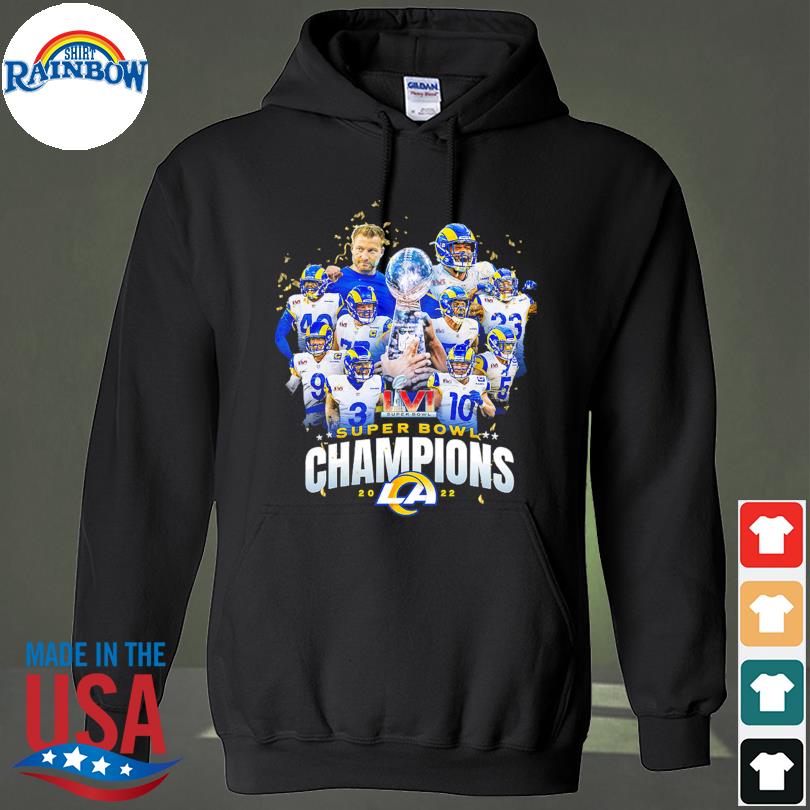 Official Los Angeles Rams Super Bowl Champions 2022 shirt, hoodie, sweater,  long sleeve and tank top