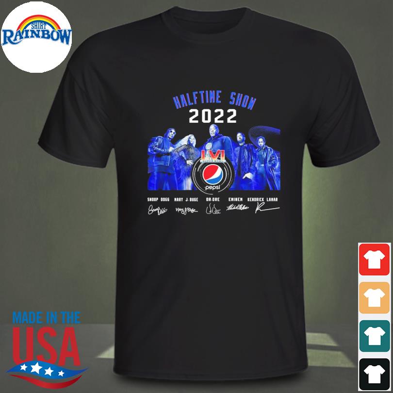 Super Bowl 2022 Halftime Show Signautres Shirt, hoodie, sweater, long  sleeve and tank top