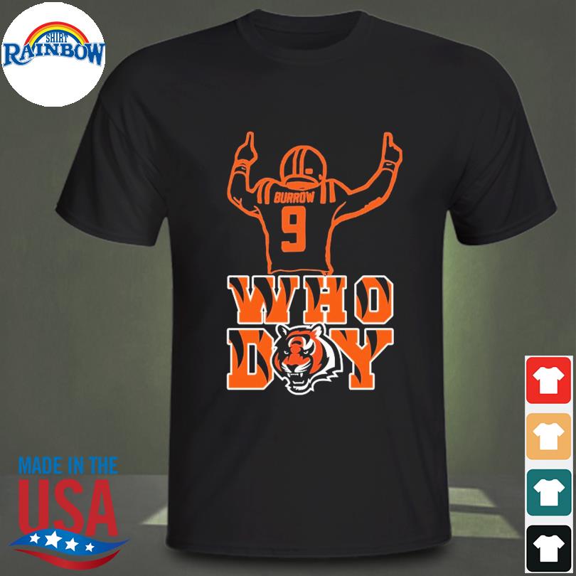 Joe Burrow Who Dey Bengals Super Bowl 2022 T-shirt - iTeeUS