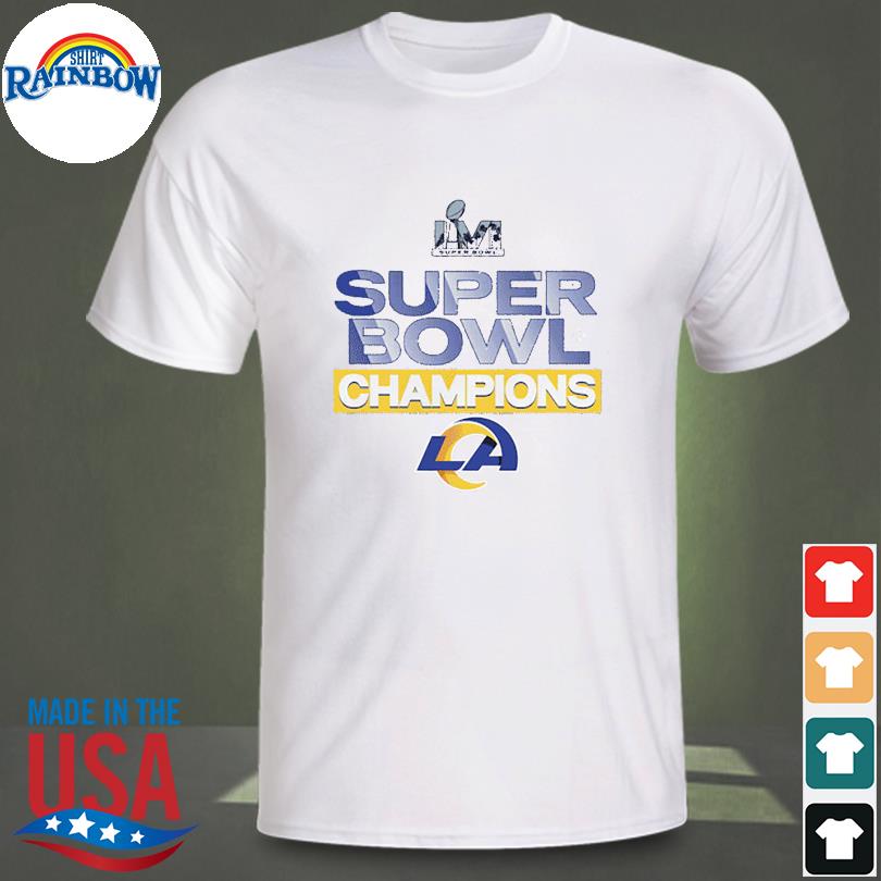 Los angeles rams nike super bowl lvi champions youth shirt, hoodie