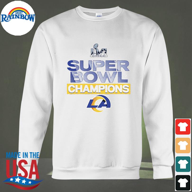 Los angeles rams nike super bowl lvi champions youth shirt, hoodie,  sweater, long sleeve and tank top