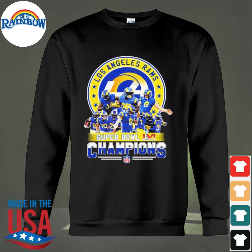 Official super Bowl Team LA Rams Champions 2022 T-Shirt, hoodie, sweater,  long sleeve and tank top