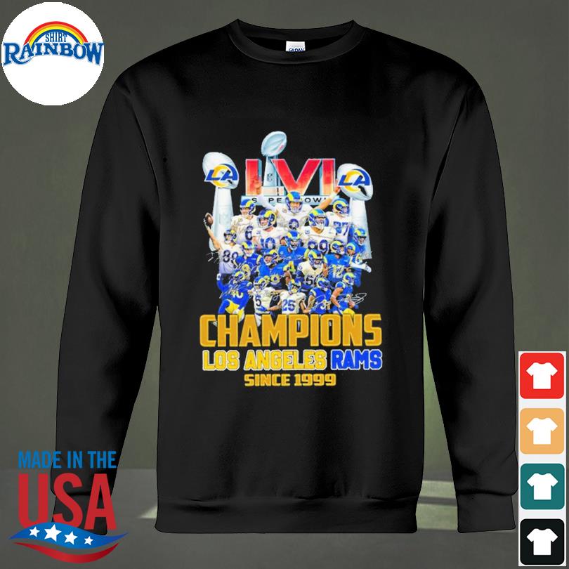 Los angeles la rams super bowl 56 champions trophy shirt, hoodie,  longsleeve tee, sweater