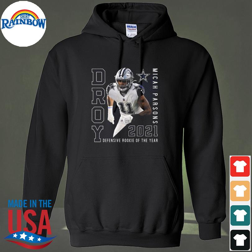 Micah Parsons Dallas Cowboys 2021 NFL Defensive Rookie of the Year shirt,  hoodie, sweater, long sleeve and tank top