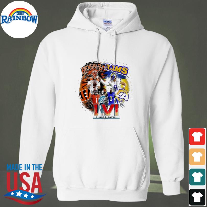 NFL super bowl Bengals vs Rams 2022 shirt, hoodie, sweater, long sleeve and  tank top