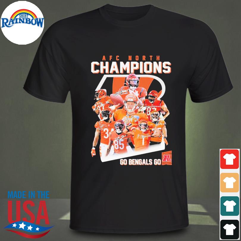 Nice cincinnati Bengals 2022 Afc North Division Champions shirt, hoodie,  sweater, long sleeve and tank top