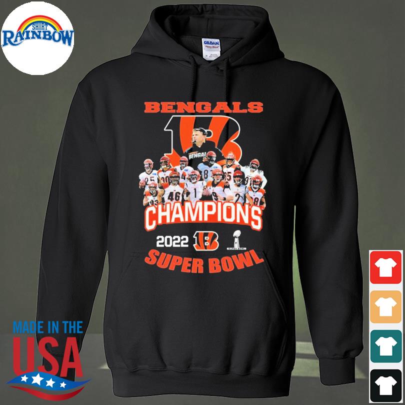 Official Cincinnati Bengals Champs 2022 Super Bowl T-Shirt, hoodie,  sweater, long sleeve and tank top