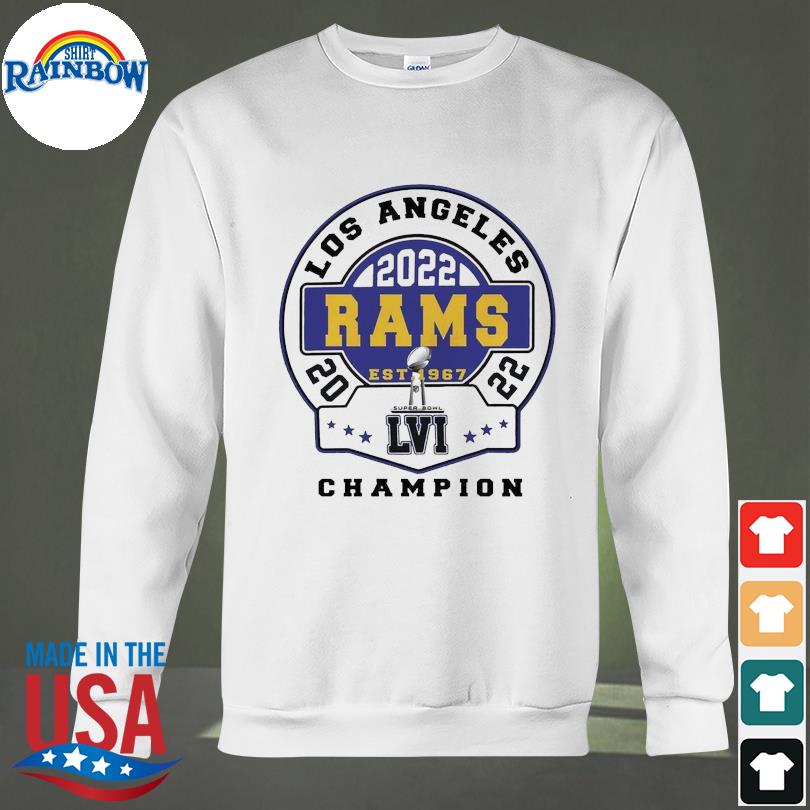 Official NFL Los Angeles Rams Champions 2022 Shirt, hoodie, longsleeve tee,  sweater