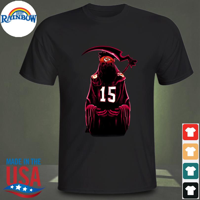 Official patrick mahomes ii grim reaper 2022 shirt, hoodie, sweater, long  sleeve and tank top