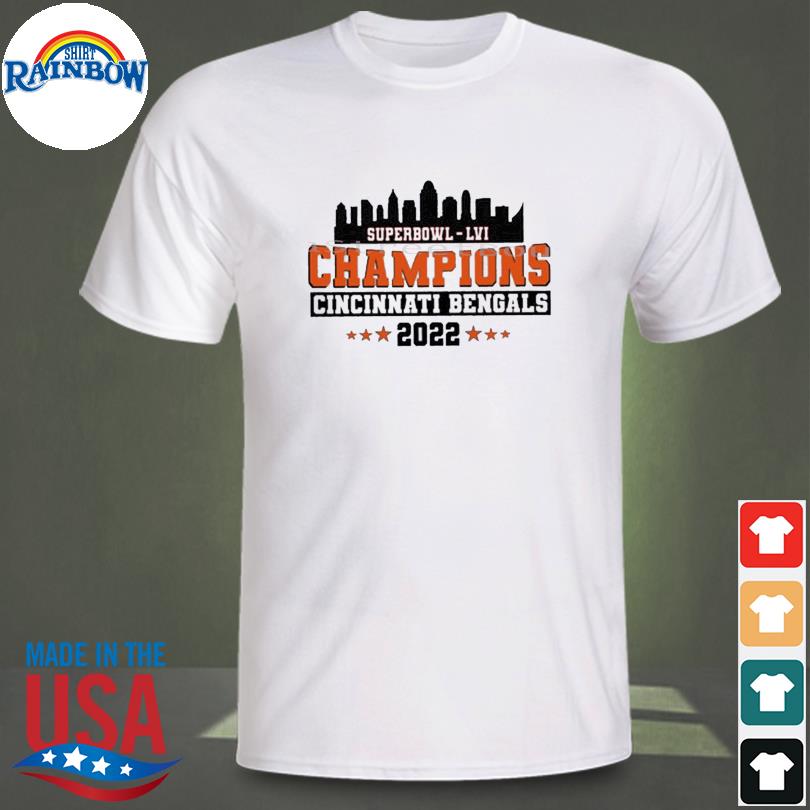 Cincinnati Bengals 2022 Super Bowl LVI Champions shirt, hoodie, longsleeve  tee, sweater