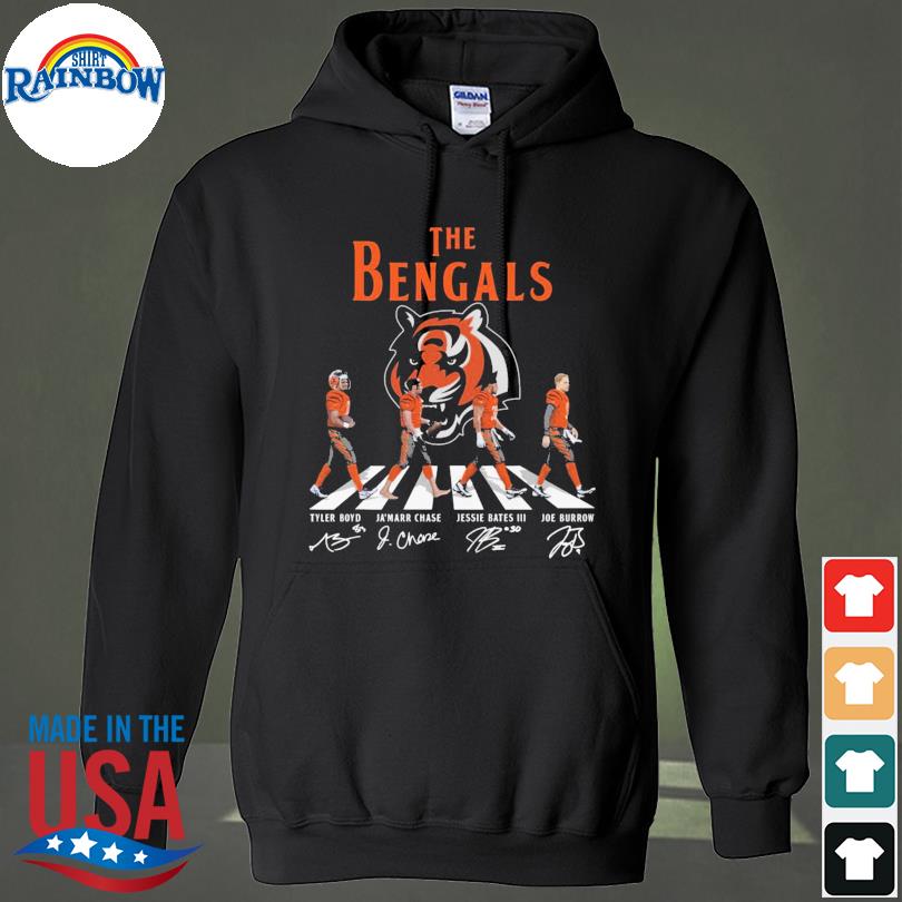 The Cincinnati Bengals Abbey Road Signatures T-Shirt, hoodie