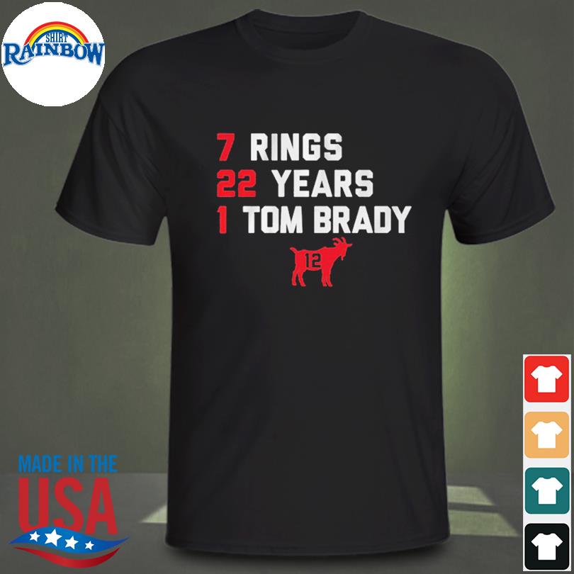 Tom Brady GOAT List Shirt, hoodie, sweater, long sleeve and tank top