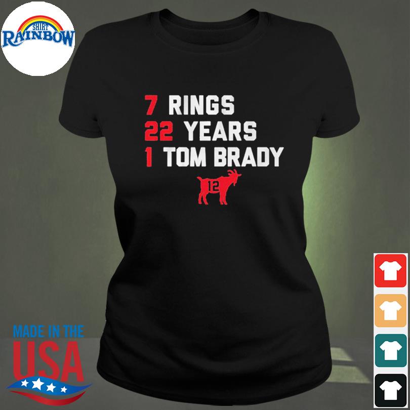 Tom Brady GOAT List Shirt, hoodie, sweater, long sleeve and tank top