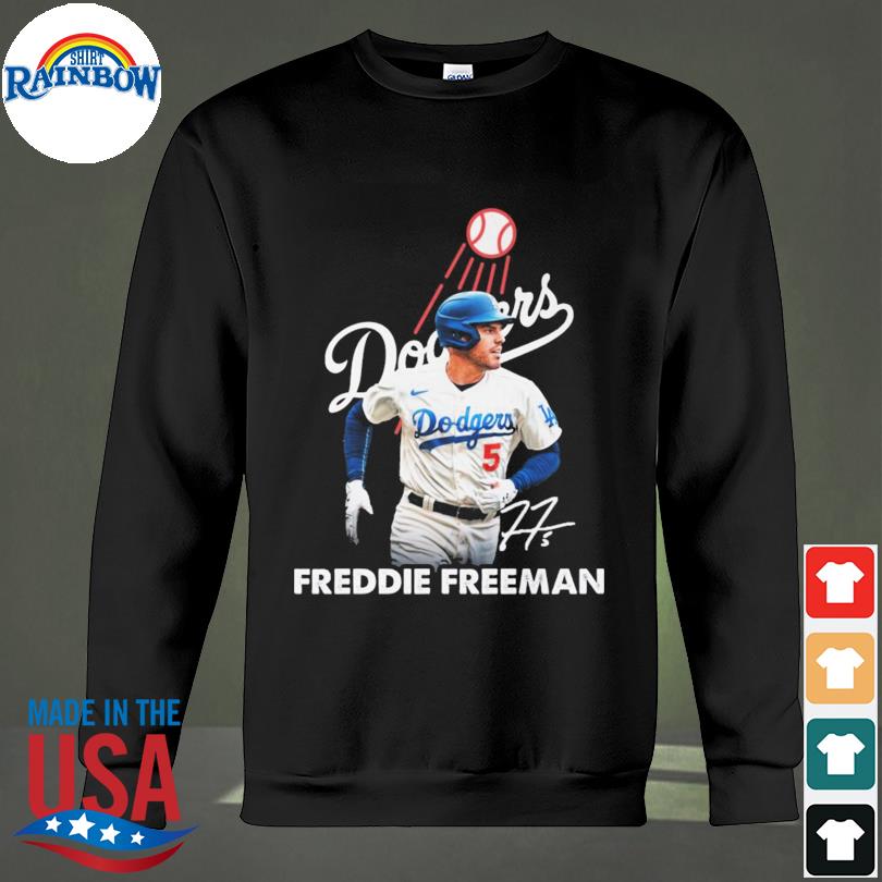 Freddie Freeman Los Angeles Dodgers signature 2023 shirt, hoodie, sweater,  long sleeve and tank top