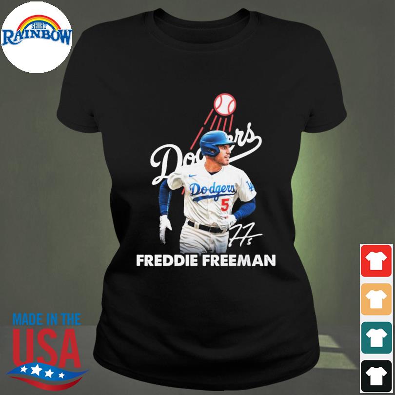 Freddie Freeman Los Angeles Dodgers signature 2023 shirt, hoodie, sweater,  long sleeve and tank top