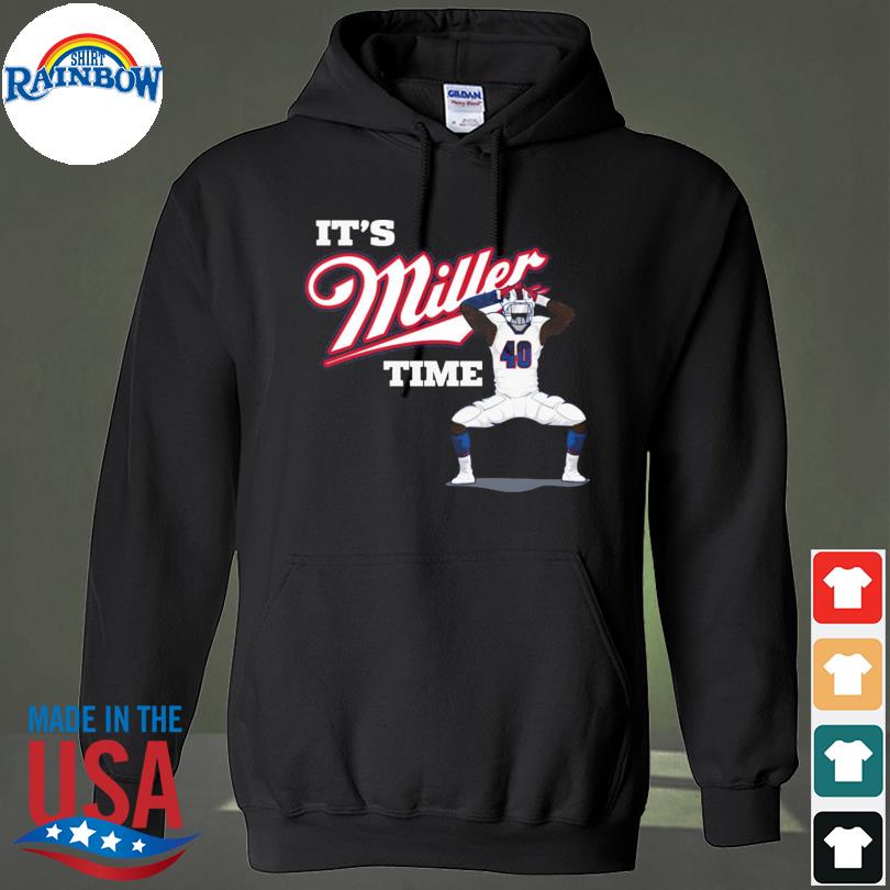 Buffalo Bills it's Von Miller time art shirt, hoodie, sweater, long sleeve  and tank top